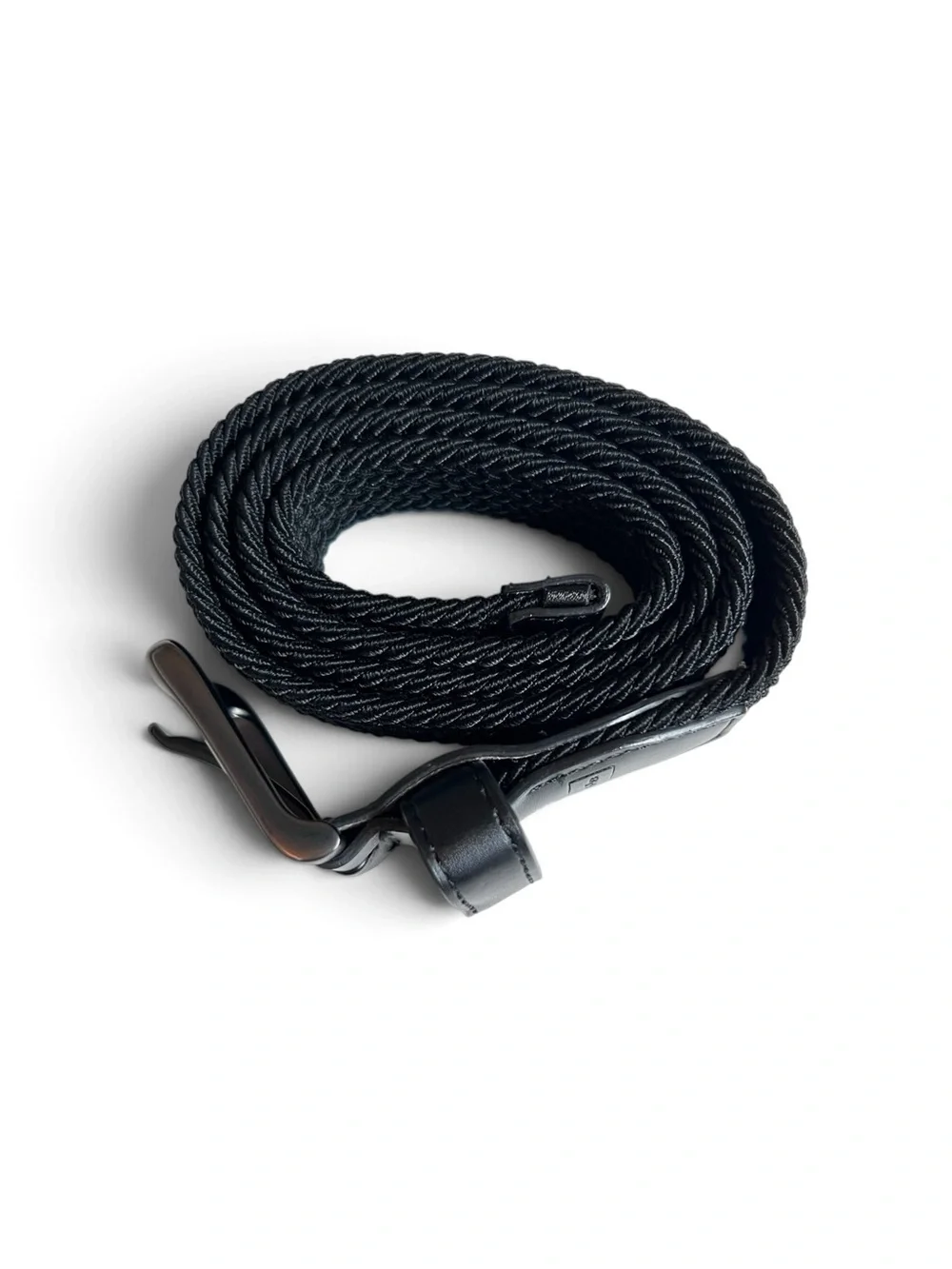 Nike Men’s Golf G-Flex Stretch Woven Braided Black Belt Size M